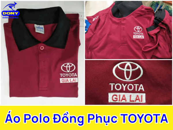 Áo polo đồng phục Toyota