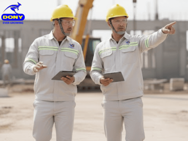 Đồng phục bảo hộ lao động công ty xây dựng Võ Giang