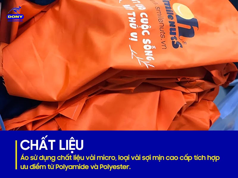 Chất liệu vải micro - vải sợi mịn cao cấp chống thấm và kháng khuẩn.