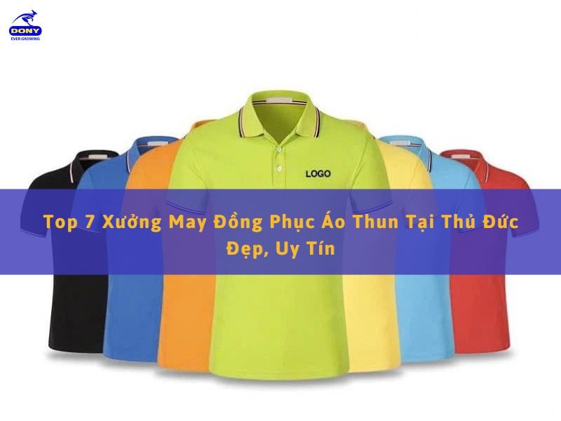 xưởng may đồng phục áo thun ở thủ đức