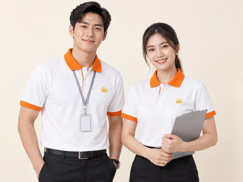 Áo thun polo đồng phục Công Ty IMT Solutions