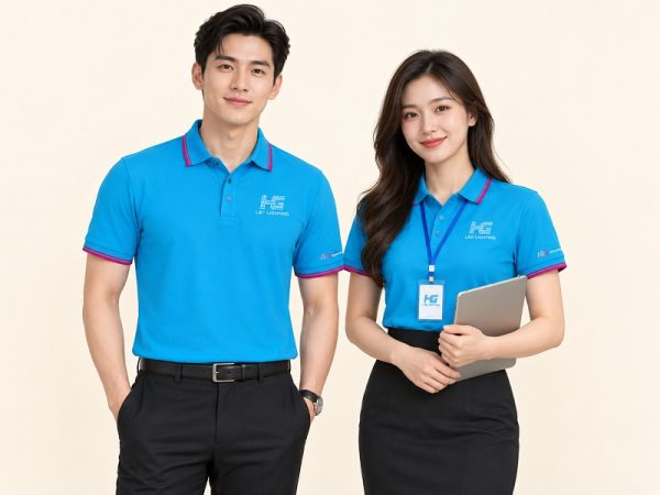 Áo polo đồng phục công ty Led Hoàng Gia Bình Tân