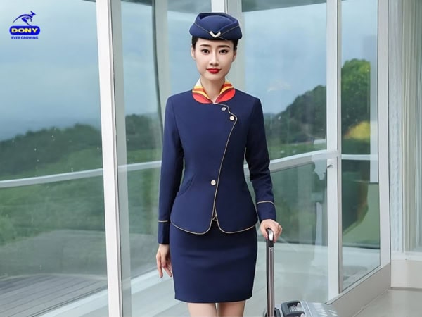 đồng phục lễ tân mẫu 04
