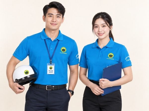 Áo polo đồng phục Công Ty TNHH Giáo dục nghề nghiệp Nam Tây Nguyên