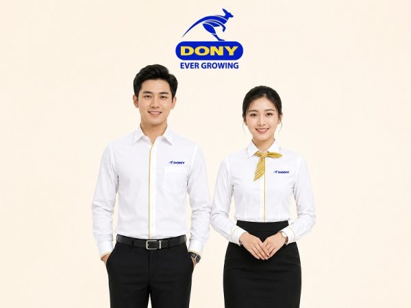 Áo sơ mi đồng phục Công Ty DV Ngọc Lốp Ô Tô