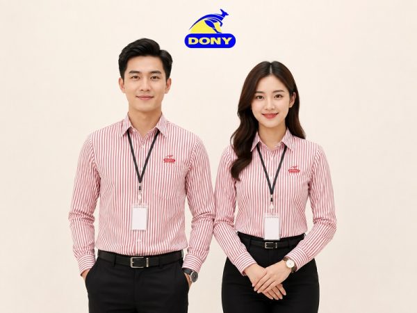 Áo sơ mi đồng phục Công Ty Thương Mại Hồng Hà