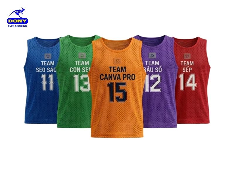 áo lưới đồng phục team building