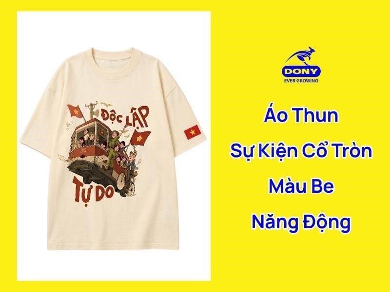 Mẫu áo thun sự kiện độc lập ngày 30/4, 2/9