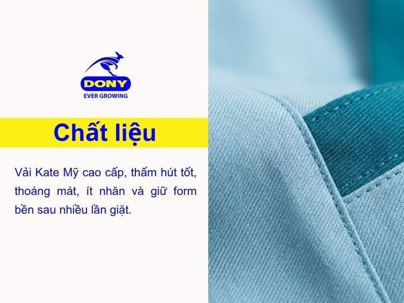 Sản phẩm được may từ chất liệu vải Kate Mỹ cao cấp