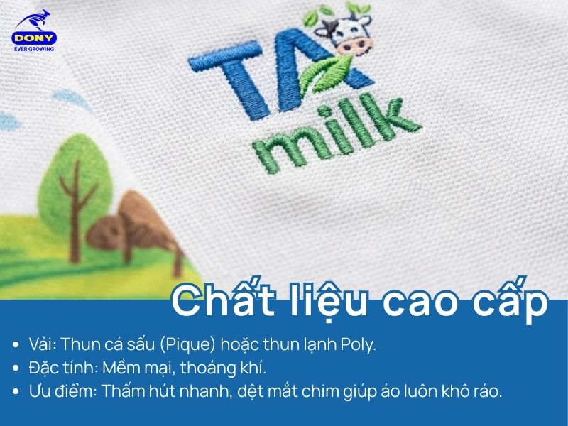 chat lieu ao thun polo su kien