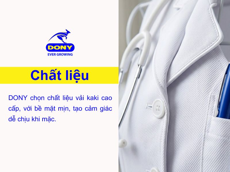 chat lieu dong phuc dieu duong mau trang