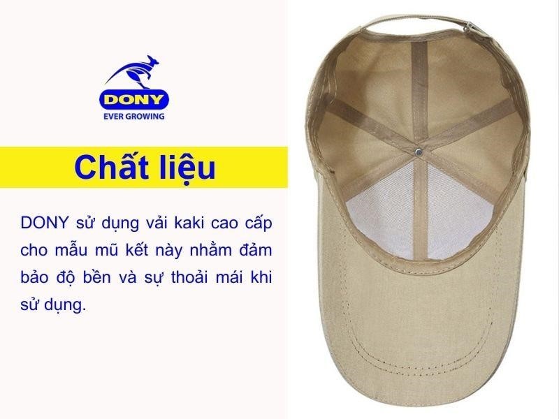 Nón kết mẫu 01 được may từ vải kaki cao cấp