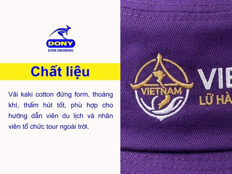 chat lieu mu bucket cong ty du lich