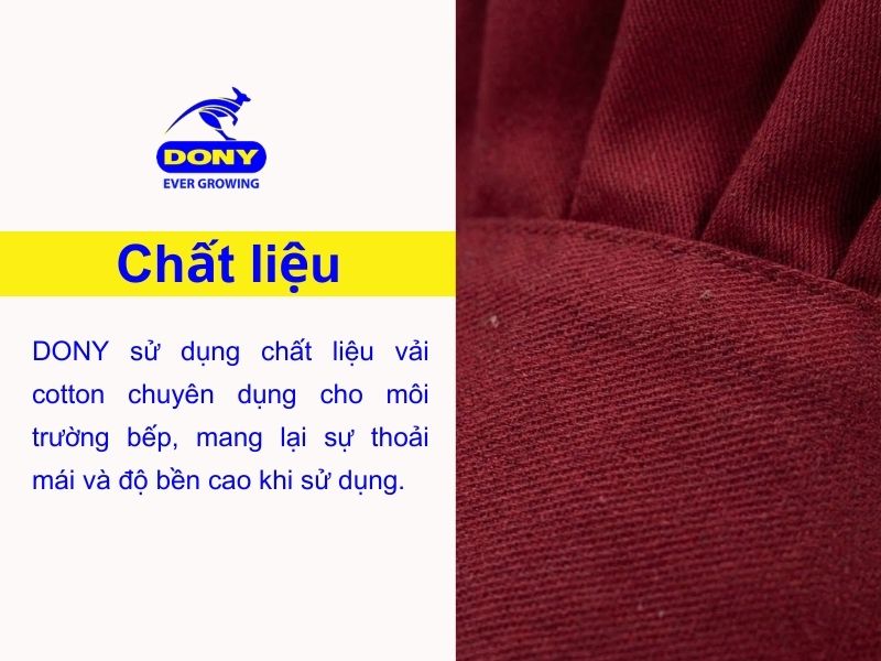 chat lieu mu dau bep mau do