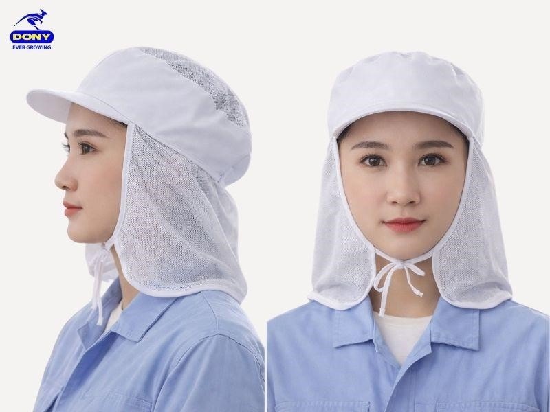 Sản phẩm được chế tác từ sự kết hợp giữa vải kaki mỏng nhẹ ở phần chóp và lưới mắt nhỏ cao cấp