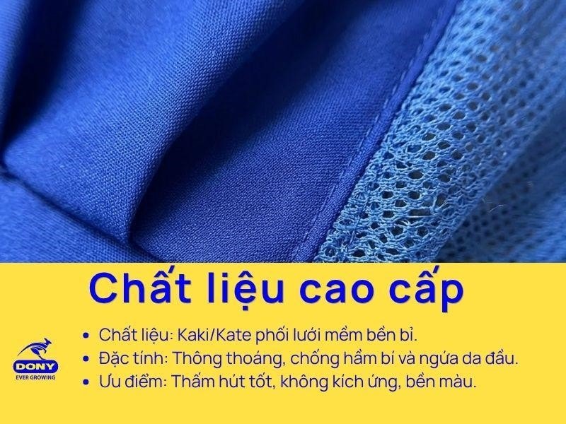 Chất liệu vải mềm mại và thông thoáng