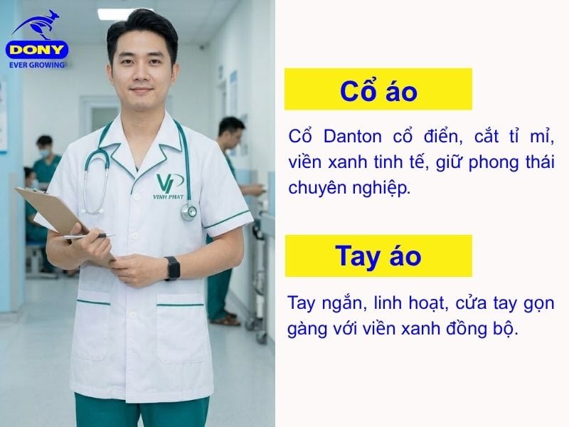 co va tay ao blouse dang ngan