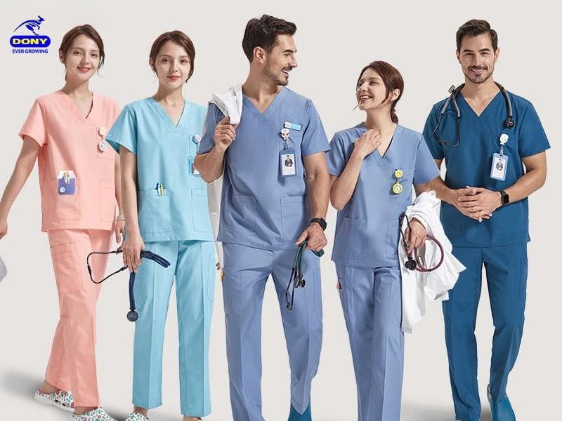 Mẫu đồng phục điều dưỡng nhiều màu