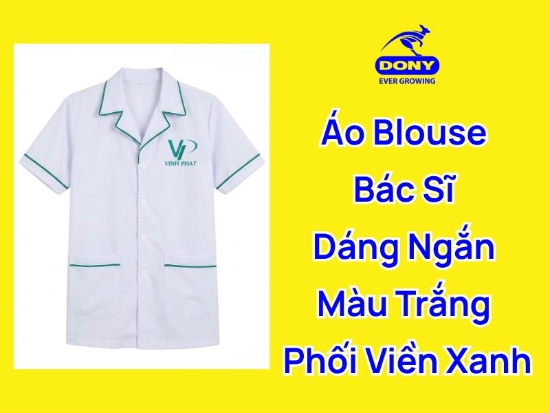 mau blouse bac si dang ngan