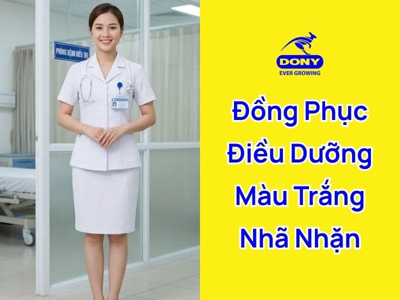 mau dong phuc dieu duong mau trang
