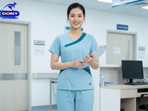 Đồng phục được thiết kế theo form dáng gọn gàng, vừa vặn với cơ thể