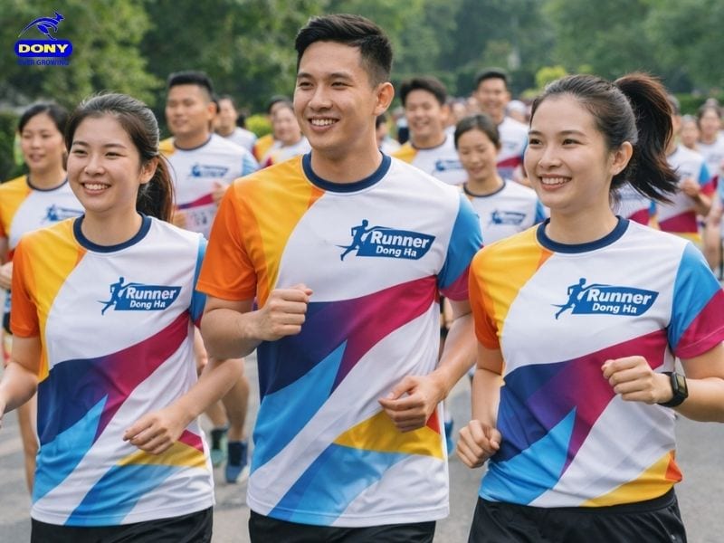 mau sac ao thun chay bo co tron