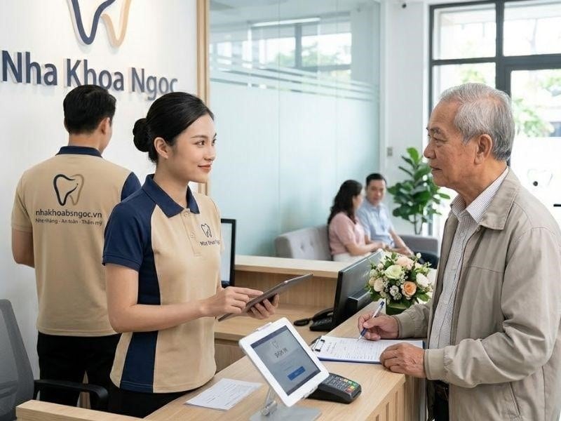 Sự kết hợp giữa tông màu be (Beige) chủ đạo và màu xanh than (Navy) ở các chi tiết phụ tạo nên một tổng thể hài hòa