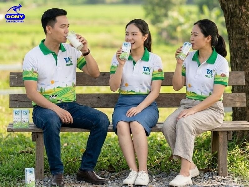 mau sac ao thun polo su kien