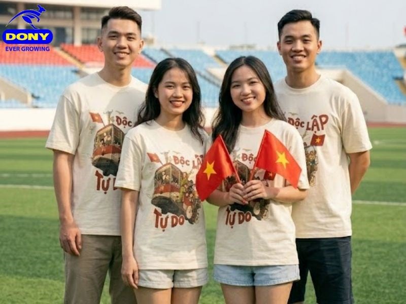 Màu sắc phù hợp với môi trường ngoài trời nhờ khả năng phản xạ nhiệt tốt hơn so với gam màu tối.