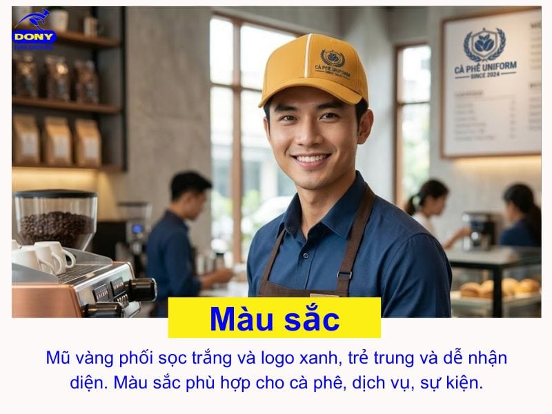 mu sac mu luoi trai quan cafe