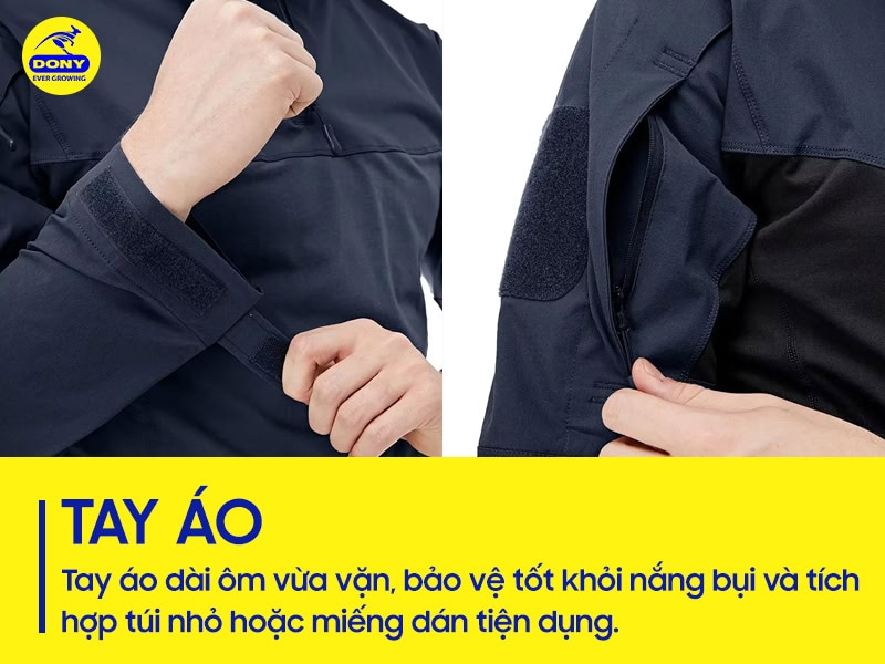 tay ao bao ve co cao