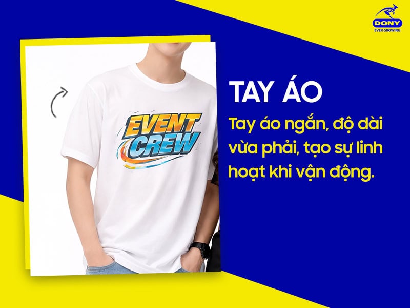 tay ao thun su kien tay ngan