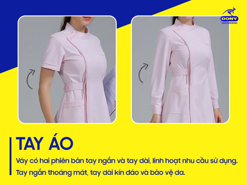 tay vay dong phuc dieu duong