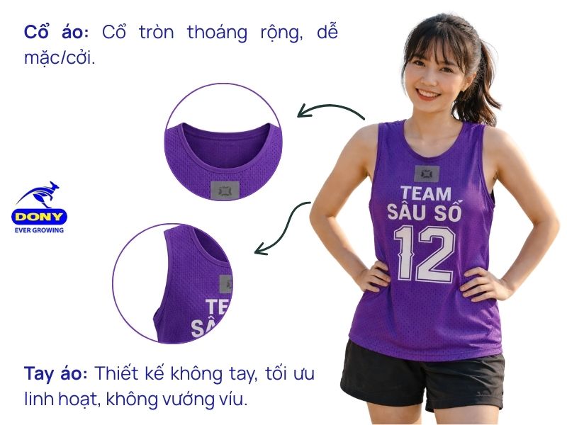 thiet ke co va tay ao thun luoi