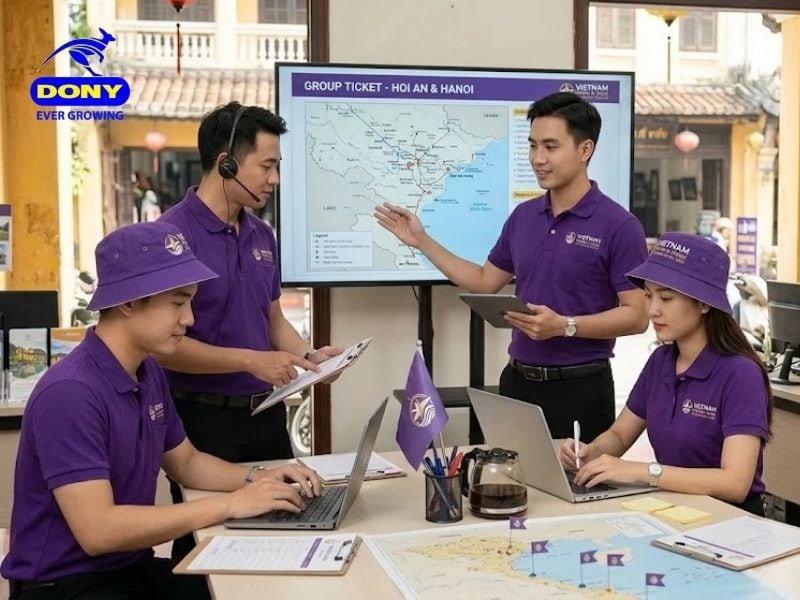 thiet ke mu bucket dong phuc cong ty du lich