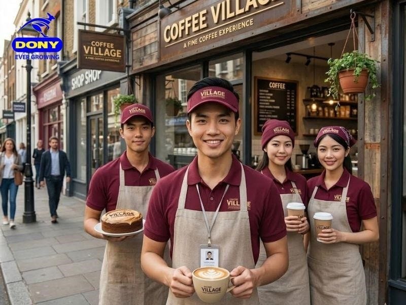 Mũ được thiết kế theo kiểu mũ visor nửa đầu, phần đỉnh mở giúp tóc thoáng và không gây nóng khi đội lâu