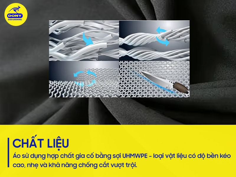 vai may ao thun bao ve chong dam