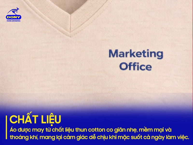 vai may ao thun co tim cong so