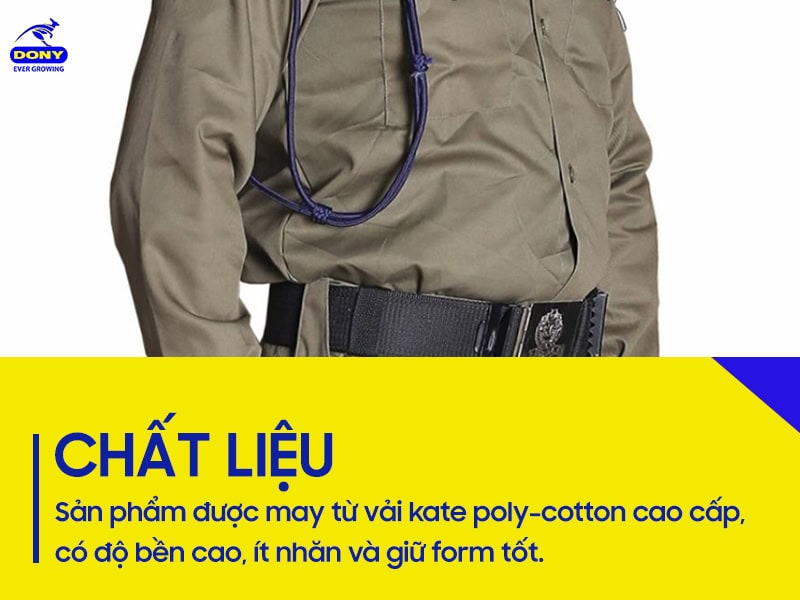 vai may dong phuc bao ve tay dai form dung