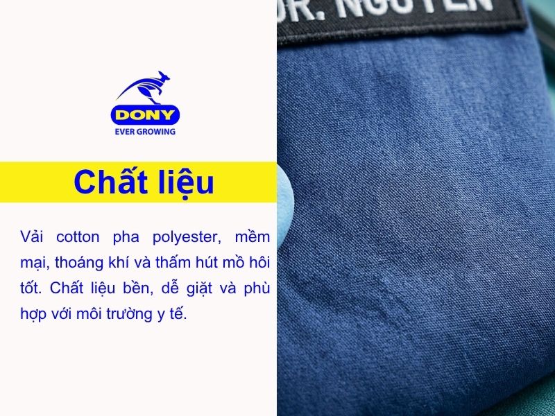 vai may dong phuc phong mo mau