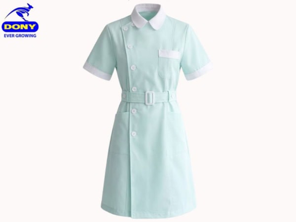 váy đồng phục điều dưỡng màu xanh mint