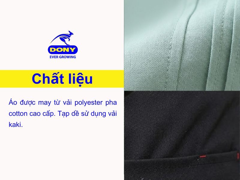 chat lieu ao so mi quan cafe