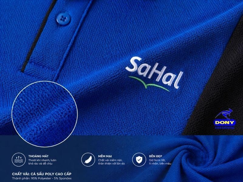 Áo sử dụng chất vải cá sấu Poly cao cấp