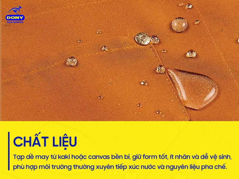 chat lieu tap de dong phuc dang dai