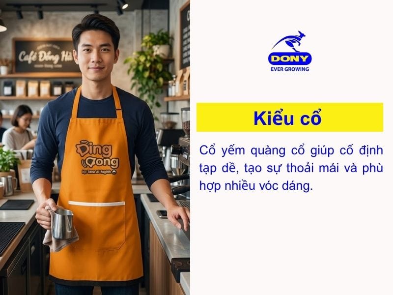kieu co tap de quan cafe mau cam