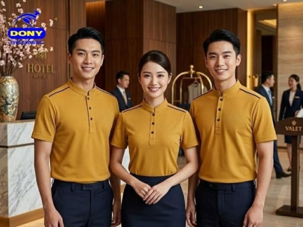 Form áo gọn gàng, ôm vừa cơ thể nhưng không quá bó