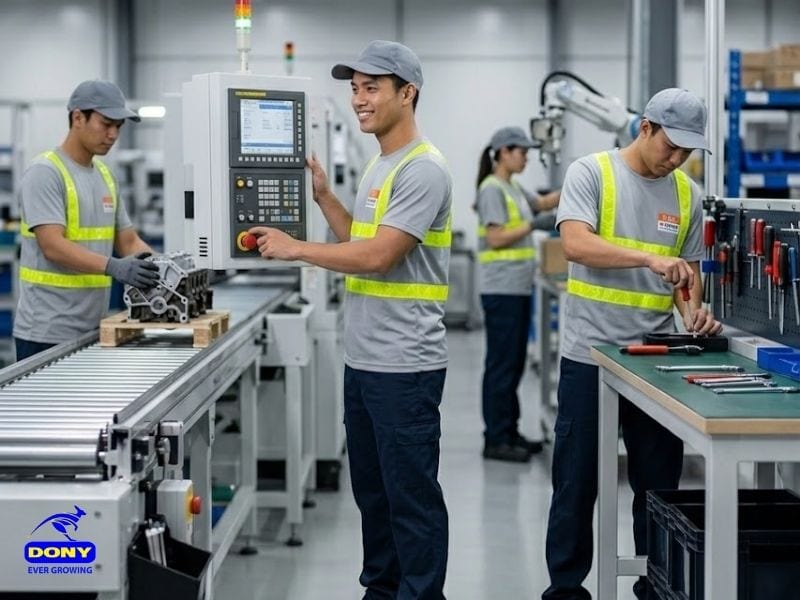 mau sac ao thun cong nhan phoi phan quang