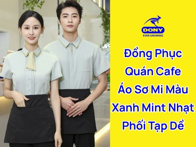 mau so mi quan cafe mau xanh mint