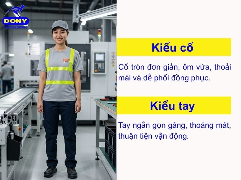 thiet ke ao thun cong nhan mau xam phoi phan quang