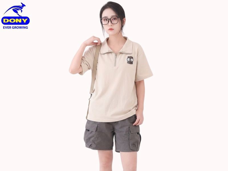 Áo thun polo cổ kéo